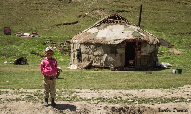 Petit garçon nomade – Région de Sary-Tash – Kirghizstan